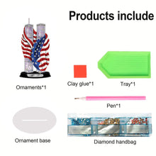 Load image into Gallery viewer, PVC Special Shaped Cartoon Desktop Diamond Art Kit for Home Office Desktop Decor