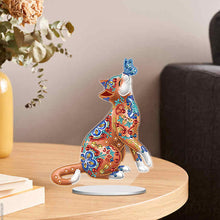 Load image into Gallery viewer, PVC Special Shaped Cartoon Desktop Diamond Art Kit for Home Office Desktop Decor