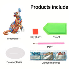 Load image into Gallery viewer, PVC Special Shaped Cartoon Desktop Diamond Art Kit for Home Office Desktop Decor