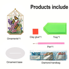 Load image into Gallery viewer, PVC Special Shaped Cartoon Desktop Diamond Art Kit for Home Office Desktop Decor