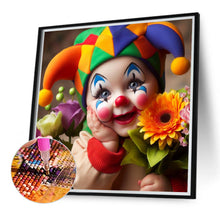 Load image into Gallery viewer, Diamond Painting - Full Round - clown girl (40*40CM)