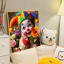Load image into Gallery viewer, Diamond Painting - Full Round - clown girl (40*40CM)