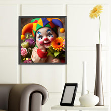 Load image into Gallery viewer, Diamond Painting - Full Round - clown girl (40*40CM)