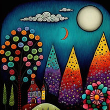 Load image into Gallery viewer, Diamond Painting - Full Round - color night view (40*40CM)