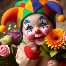Load image into Gallery viewer, Diamond Painting - Full Round - clown kid (30*30CM)