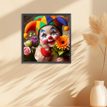 Load image into Gallery viewer, Diamond Painting - Full Round - clown kid (30*30CM)