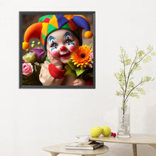 Load image into Gallery viewer, Diamond Painting - Full Round - clown kid (30*30CM)