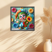 Load image into Gallery viewer, Diamond Painting - Full Round - clown kid (30*30CM)