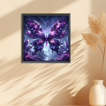 Load image into Gallery viewer, Diamond Painting - Full Round - crystal butterfly (30*30CM)