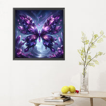 Load image into Gallery viewer, Diamond Painting - Full Round - crystal butterfly (30*30CM)
