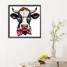 Load image into Gallery viewer, Diamond Painting - Full Round - dairy cow (30*30CM)