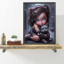Load image into Gallery viewer, Diamond Painting - Full Round - little girl (40*50CM)
