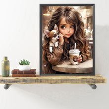 Load image into Gallery viewer, Diamond Painting - Full Round - little girl (40*50CM)