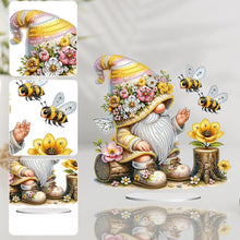 Load image into Gallery viewer, Gnome Double Sided Effect Diamond Painting Tabletop Ornaments Kit Table Decor