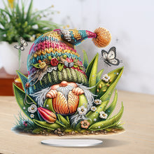 Load image into Gallery viewer, Gnome Double Sided Effect Diamond Painting Tabletop Ornaments Kit Table Decor