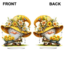 Load image into Gallery viewer, Gnome Double Sided Effect Diamond Painting Tabletop Ornaments Kit Table Decor