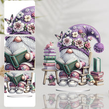 Load image into Gallery viewer, Gnome Double Sided Effect Diamond Painting Tabletop Ornaments Kit Table Decor