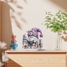 Load image into Gallery viewer, Gnome Double Sided Effect Diamond Painting Tabletop Ornaments Kit Table Decor