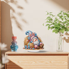 Load image into Gallery viewer, Gnome Double Sided Effect Diamond Painting Tabletop Ornaments Kit Table Decor