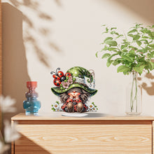 Load image into Gallery viewer, Gnome Double Sided Effect Diamond Painting Tabletop Ornaments Kit Table Decor