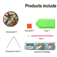 Load image into Gallery viewer, Double Sided Special Shaped Animal 5D DIY Diamond Art Kits Hanging Decorations