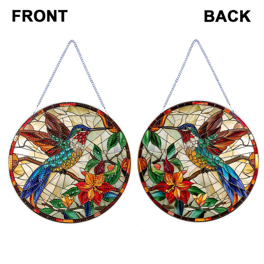 Double Sided Special Shaped Animal 5D DIY Diamond Art Kits Hanging Decorations