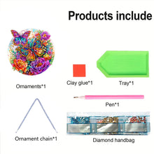 Load image into Gallery viewer, Double Sided Special Shaped Animal 5D DIY Diamond Art Kits Hanging Decorations