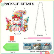 Load image into Gallery viewer, Acrylic Special Shaped Dwarf 5D DIY Diamond Art Hanging Decorations for Beginner