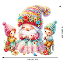 Load image into Gallery viewer, Acrylic Special Shaped Dwarf 5D DIY Diamond Art Hanging Decorations for Beginner