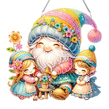 Load image into Gallery viewer, Acrylic Special Shaped Dwarf 5D DIY Diamond Art Hanging Decorations for Beginner