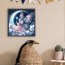 Load image into Gallery viewer, Diamond Painting - Partial Special Shaped - moon fairy (30*30CM)