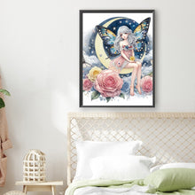 Load image into Gallery viewer, Diamond Painting - Partial Special Shaped - moon fairy (30*40CM)