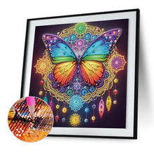 Load image into Gallery viewer, Diamond Painting - Partial Special Shaped - jewelry butterfly (30*30CM)