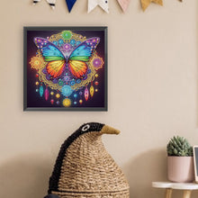 Load image into Gallery viewer, Diamond Painting - Partial Special Shaped - jewelry butterfly (30*30CM)