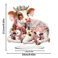 Load image into Gallery viewer, Double Side Special Shaped Animal Desktop Diamond Art Kits for Home Office Decor