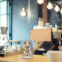 Load image into Gallery viewer, Double Side Special Shaped Animal Desktop Diamond Art Kits for Home Office Decor