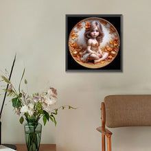 Load image into Gallery viewer, Diamond Painting - Full Round - Maple Leaf Pumpkin Girl (30*30CM)