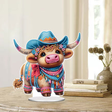 Load image into Gallery viewer, Acrylic Special Shaped Needle Animal 5D DIY Diamond Art Tabletop Decorations