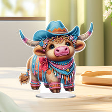 Load image into Gallery viewer, Acrylic Special Shaped Needle Animal 5D DIY Diamond Art Tabletop Decorations