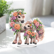 Load image into Gallery viewer, Acrylic Special Shaped Needle Animal 5D DIY Diamond Art Tabletop Decorations