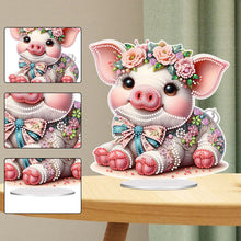 Load image into Gallery viewer, Acrylic Special Shaped Needle Animal 5D DIY Diamond Art Tabletop Decorations