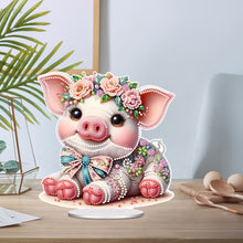 Load image into Gallery viewer, Acrylic Special Shaped Needle Animal 5D DIY Diamond Art Tabletop Decorations