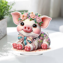 Load image into Gallery viewer, Acrylic Special Shaped Needle Animal 5D DIY Diamond Art Tabletop Decorations