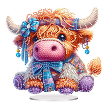 Load image into Gallery viewer, Acrylic Special Shaped Needle Animal 5D DIY Diamond Art Tabletop Decorations