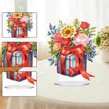 Load image into Gallery viewer, Acrylic Special Shaped Bouquet Gift Box Table Top Diamond Painting Ornament Kits
