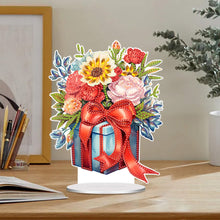 Load image into Gallery viewer, Acrylic Special Shaped Bouquet Gift Box Table Top Diamond Painting Ornament Kits
