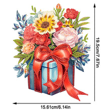 Load image into Gallery viewer, Acrylic Special Shaped Bouquet Gift Box Table Top Diamond Painting Ornament Kits