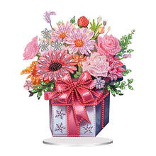 Load image into Gallery viewer, Acrylic Special Shaped Bouquet Gift Box Table Top Diamond Painting Ornament Kits