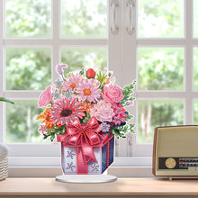 Load image into Gallery viewer, Acrylic Special Shaped Bouquet Gift Box Table Top Diamond Painting Ornament Kits