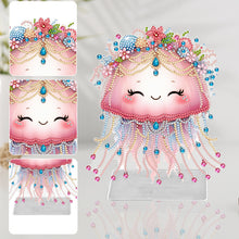 Load image into Gallery viewer, Marine Animal Special Shaped Diamond Painting Tabletop Ornaments Kit Home Decor